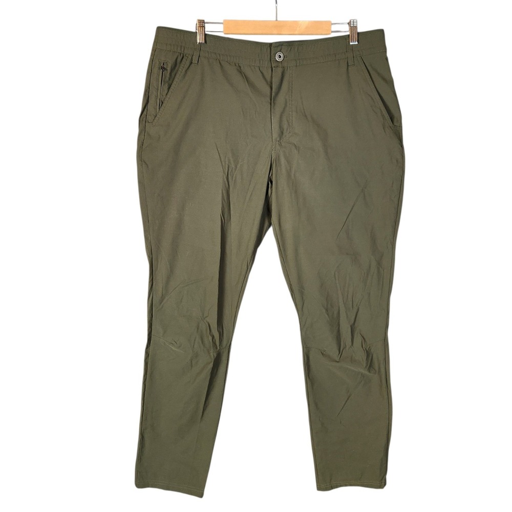 KUHL Renegade Recon Pants Men's 40x34 Green Duralux Quick Dry Hiking Outdoor